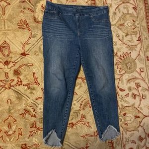 Chico's Pull-on Blue Jeans